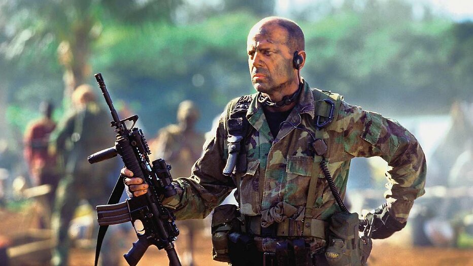 Bruce Willis in Tears of the Sun