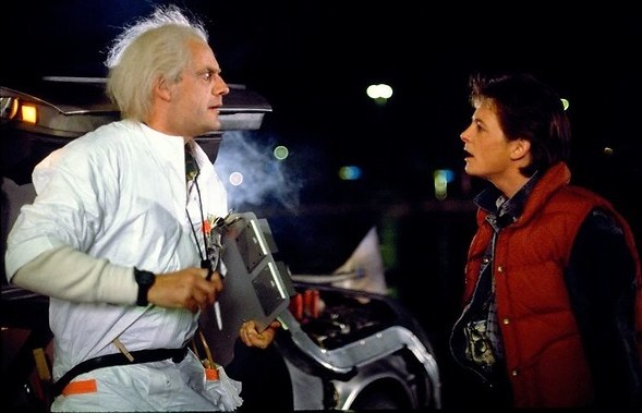 Michael J. Fox reist door de tijd
