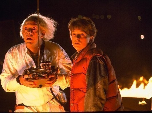 Michael J. Fox reist door de tijd