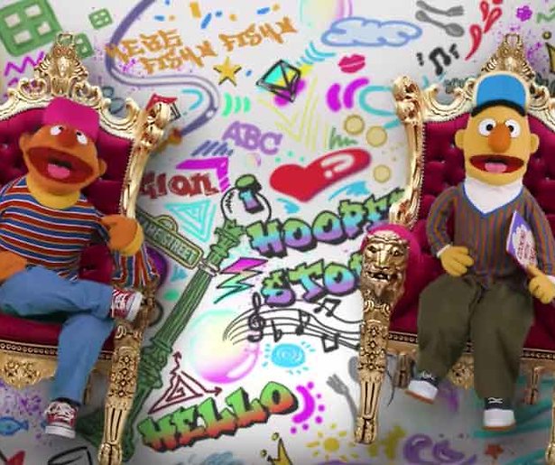 YouTube-hit: Bert & Ernie rappen The Fresh Prince-intro