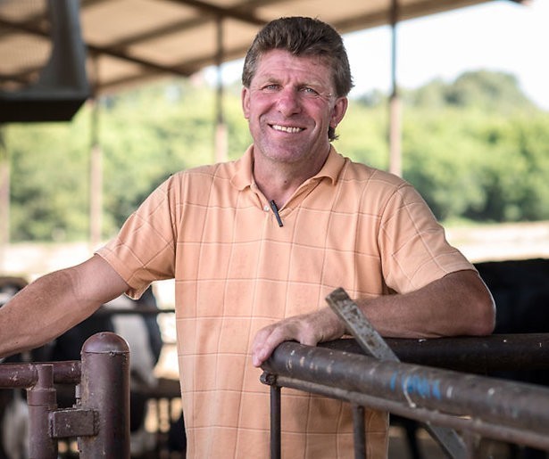 Texaanse boer Olke getrouwd met Hilda