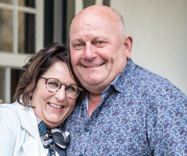 Boer Hans en BzV-deelnemer Annette wonen samen op de boerderij