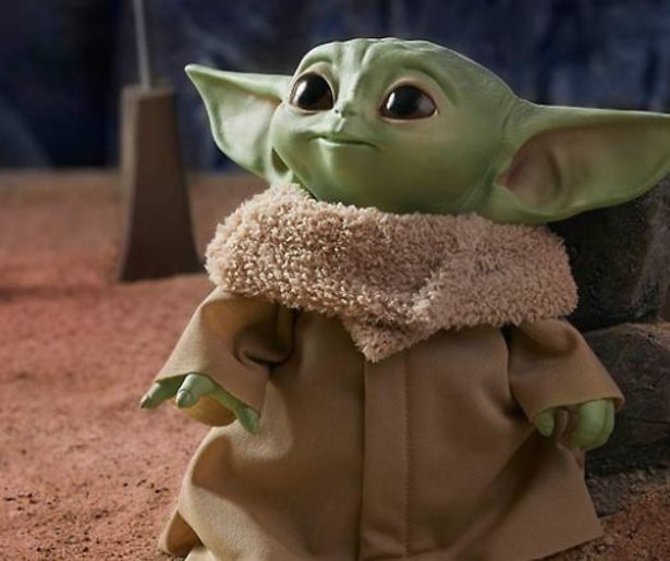 Baby Yoda speelgoed nu al uitverkocht 
