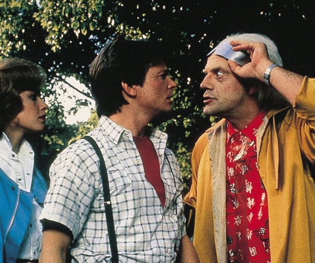 Michael J. Fox trotseert de tijd in Back to the Future Part II