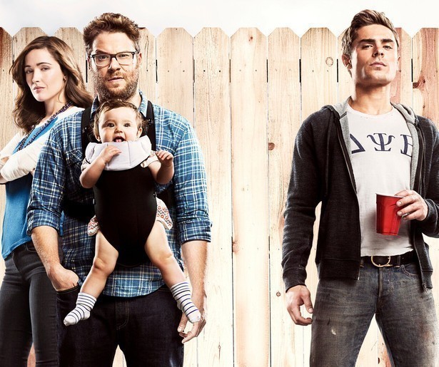 Seth Rogen heeft ruzie met Zac Efron in Bad Neighbours