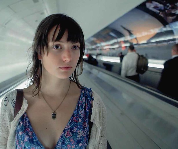 Actrice Gaite Jansen in BBC-serie Peaky Blinders