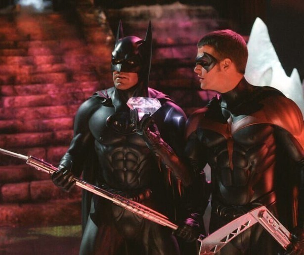 George Clooney moet Arnold Schwarzenegger tegenhouden in Batman & Robin