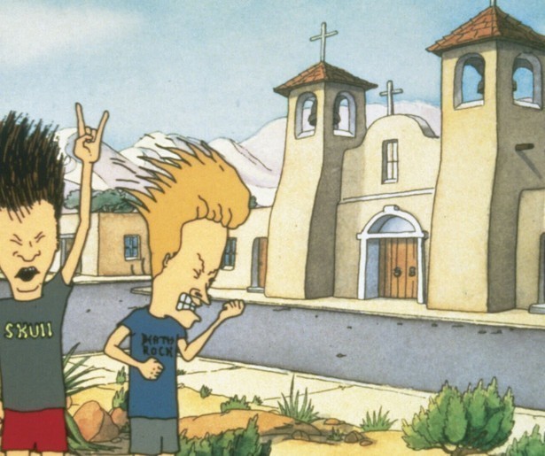 Ga samen met Beavis en Butt-Head headbangend Amerika door 