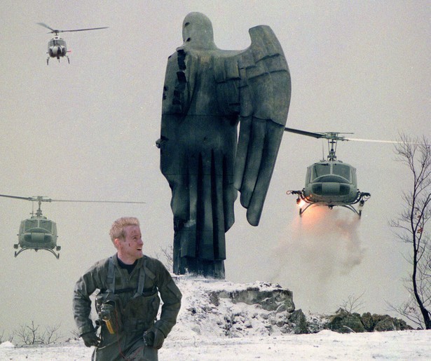 Owen Wilson als de jonge gevechtspiloot Chris Burnett in Behind Enemy Lines