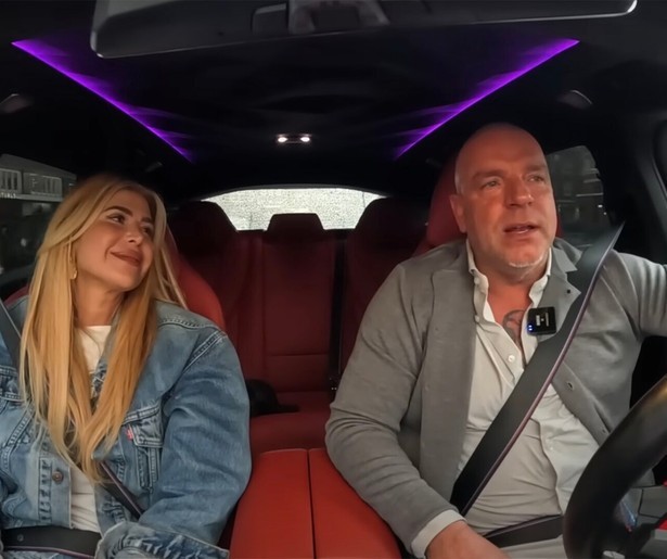 Estelle Cruijff gaat met Andy van der Meijde op stap in Bij Andy in de Auto