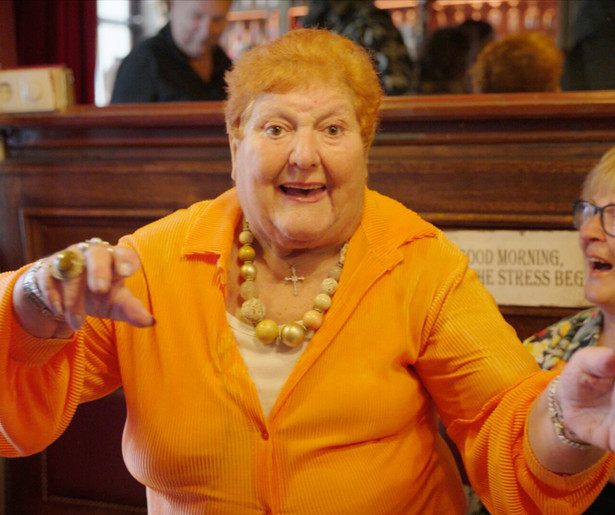 Lida smult van de Sail-matrozen in Bij Ons op de Wallen