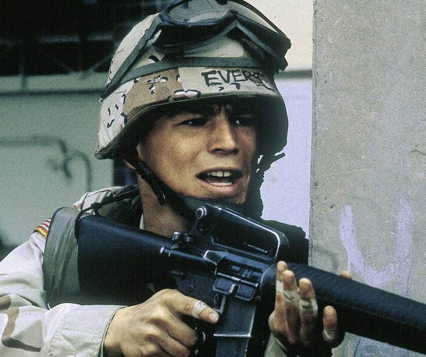 Heli's in nood in Black Hawk Down