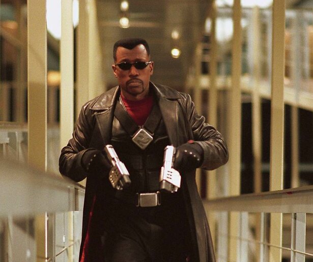 Wesley Snipes krijgt stank voor dank in Blade: Trinity