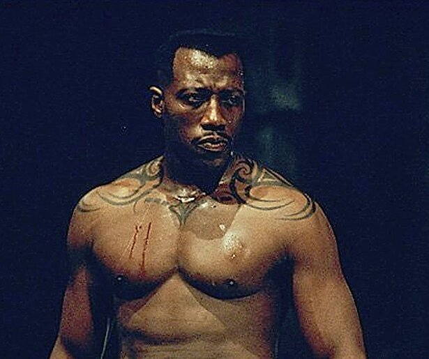 Wesley Snipes jaagt op vampieren in Blade