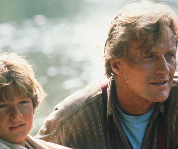 Rutger Hauer als blinde samoeraivechter in  Blind Fury