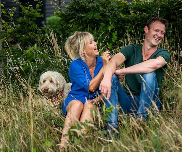 Jouke en Janine krijgen liefdesadvies in Boer Zoekt Vrouw