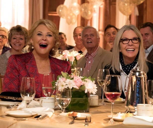 Een erotische roman zet het leven van Diane Keaton in Book Club op zijn kop