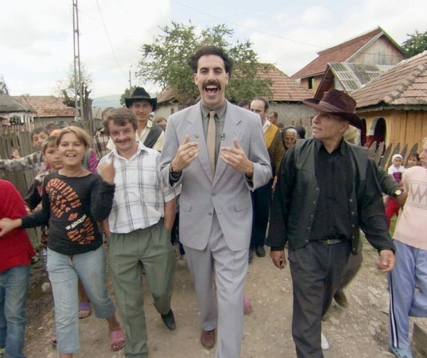 Sacha Baron Cohen ontdekt Amerika als Borat