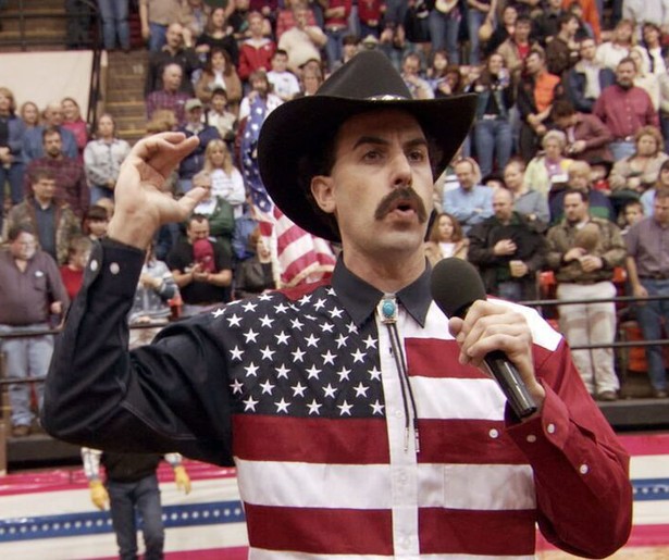 Sacha Baron Cohen wil Amerika veroveren in Borat