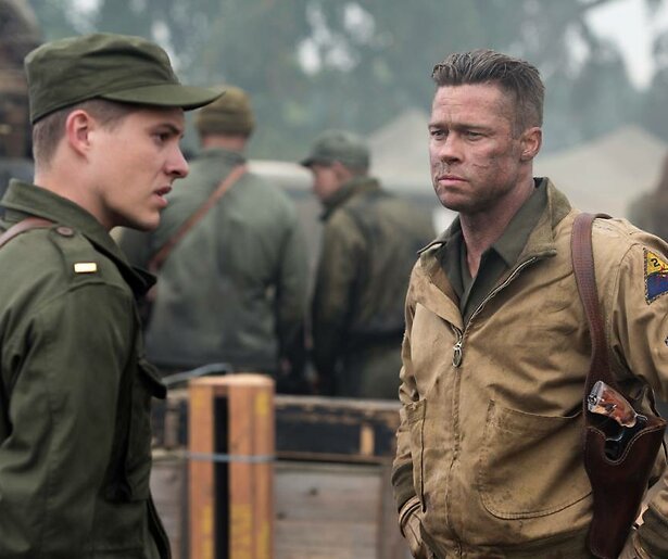 Brad Pitt moet zijn team veilig zien te houden in Fury