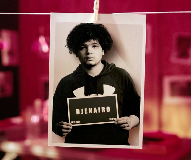 In Brandmerk - Kind van een Gedetineerde zie je het verhaal van Djenairo, wiens moeder acht jaar vast zat