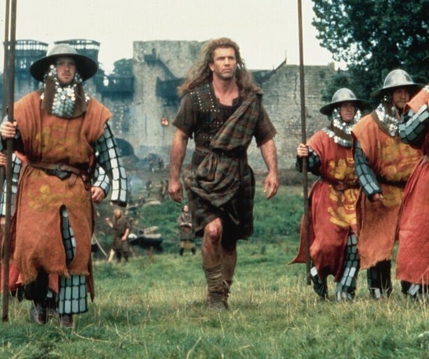 Mel Gibson trekt ten strijde in historische verfilming Braveheart