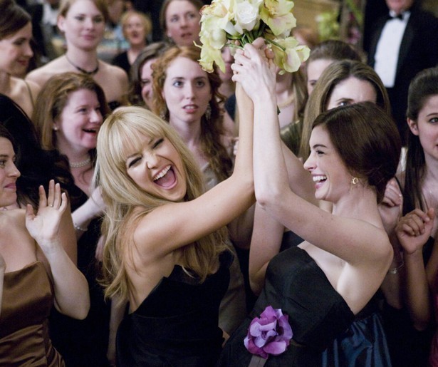 Kate Hudson en Anne Hathaway ruziën over hun bruiloft in Bride Wars
