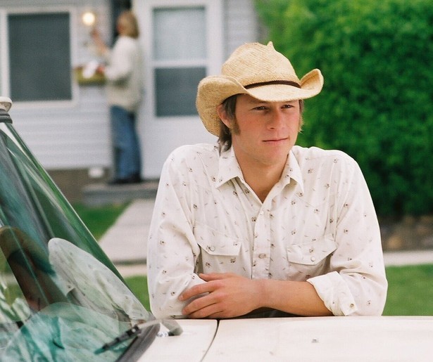 Jake Gyllenhaal en Heath Ledger als verliefde cowboys in Brokeback Mountain