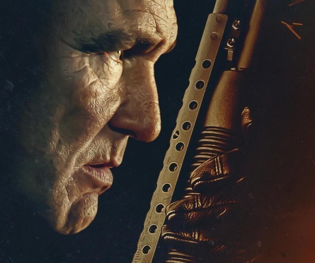 Een dief moet vluchten voor Vinnie Jones in Bullet Proof
