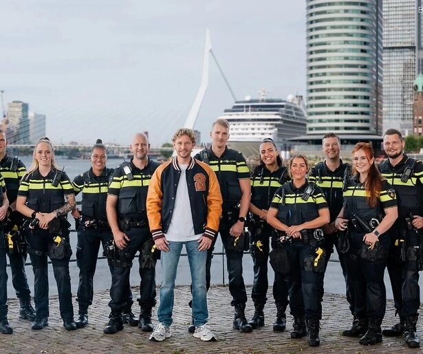 Cameraploeg Bureau Rotterdam aanwezig tijdens schietpartij