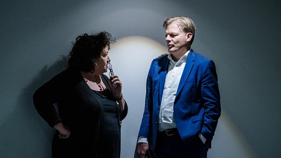 Caroline van der Plas en Pieter Omtzigt