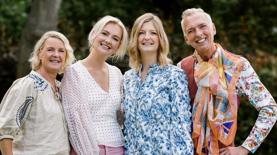 Erica, Maxime, Montana en Martien Meiland