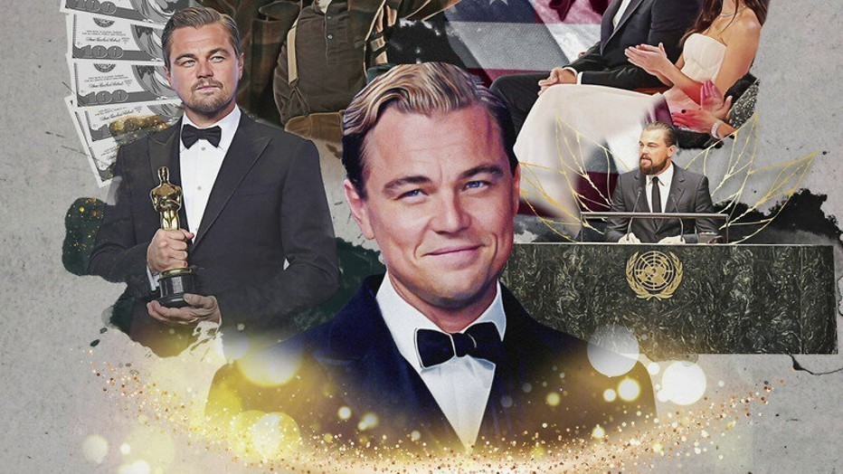 Close up over Leonardo DiCaprio Close up over Leonardo DiCaprio