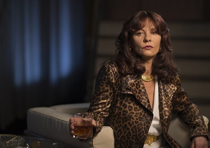 Catherine Zeta-Jones als vrouwelijke drugsbaron Catherine Zeta-Jones als vrouwelijke drugsbaron