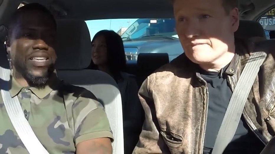 YouTube-hit: Conan O'Brien geeft rijles YouTube-hit: Conan O'Brien geeft rijles