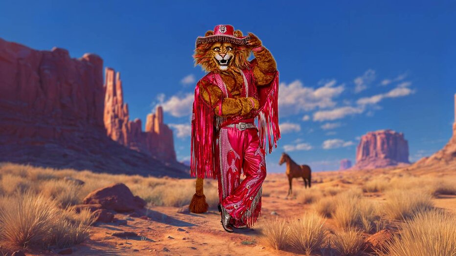 De Cowboy in The Masked Singer.