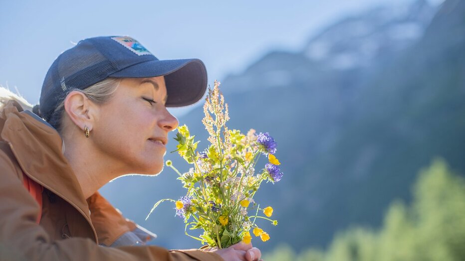 Carrie ten Napel voor Een Jaar in de Alpen