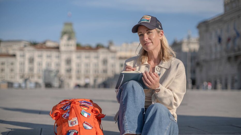Carrie ten Napel voor Een Jaar in de Alpen