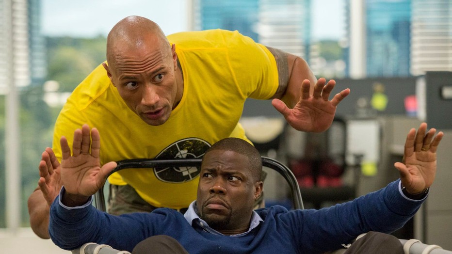 Dwayne Johnson en Kevin Hart in Central Intelligence