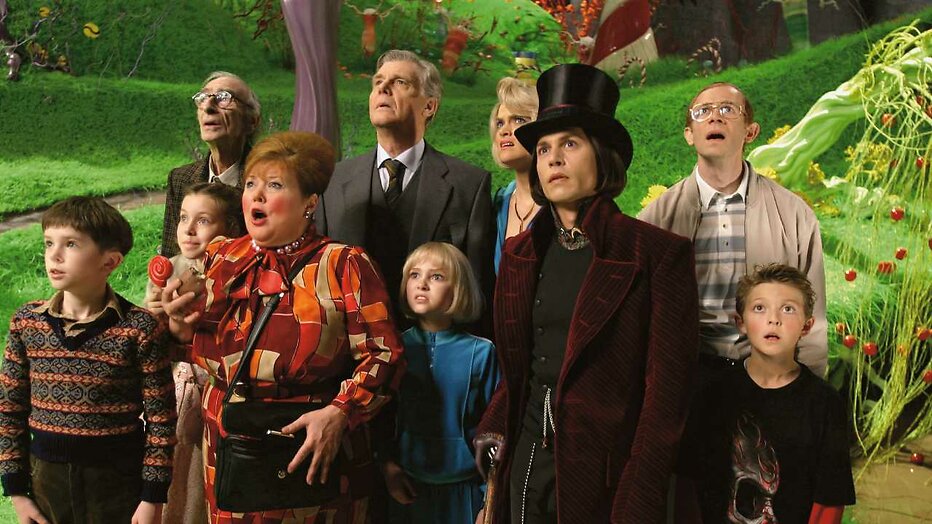 Cast van Charlie and the Chocolate Factory