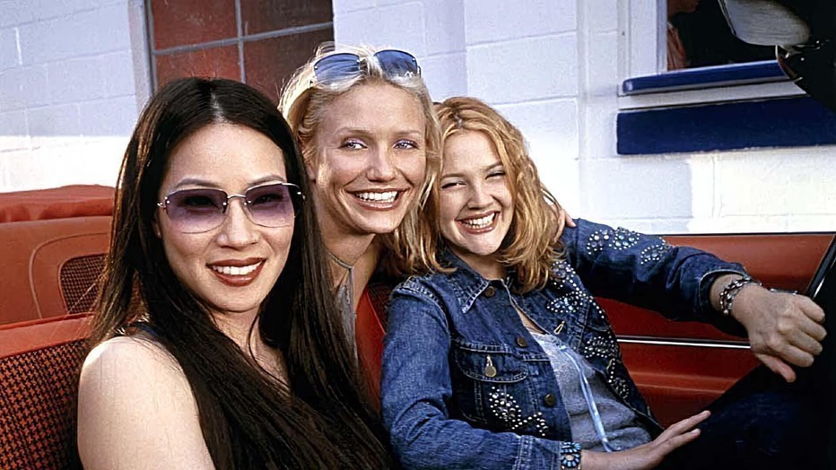 Lucy Liu, Cameron Diaz en Drew Barrymore in Charlie's Angels