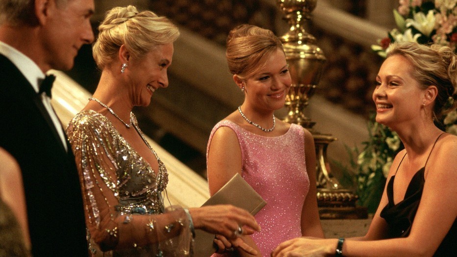 Mark Harmon, Caroline Goodall, Mandy Moore en Beatrice Rosen Mark Harmon, Caroline Goodall, Mandy Moore en Beatrice Rosen