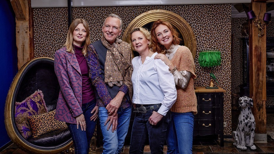 Montana, Martien, Erica en Maxime voor Chateau Meiland