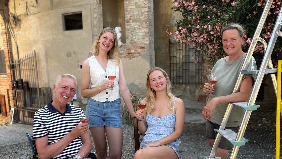 De familie Meiland voor Chateau Meiland: La Dolce Vita