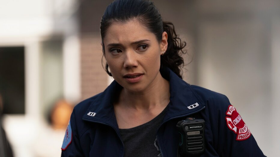 Hanako Greensmith als Violet Mikami in Chicago Fire