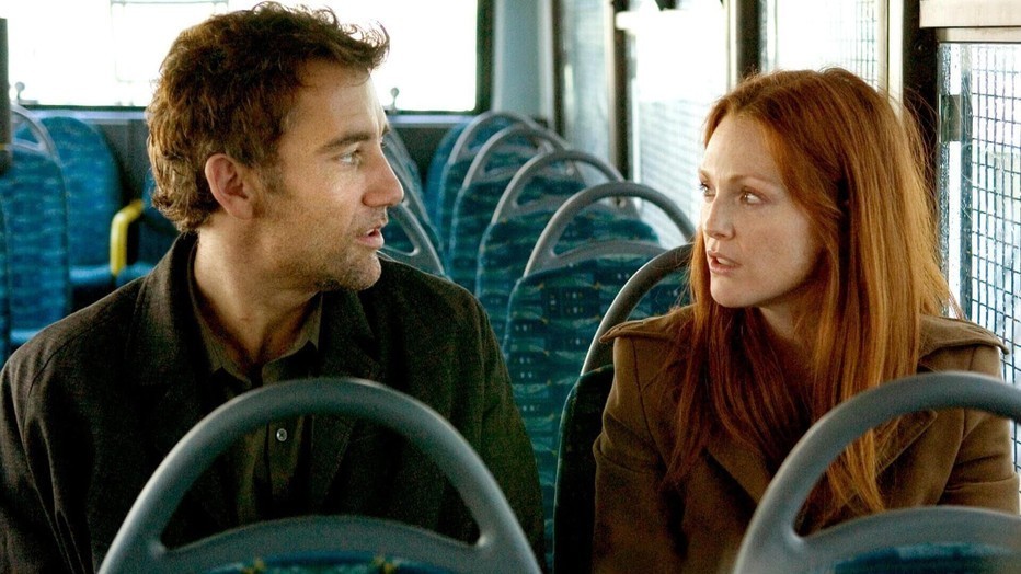 Clive Owen als Theo Faron en Julianne Moore als Julian in Children of Men Clive Owen als Theo Faron en Julianne Moore als Julian in Children of Men