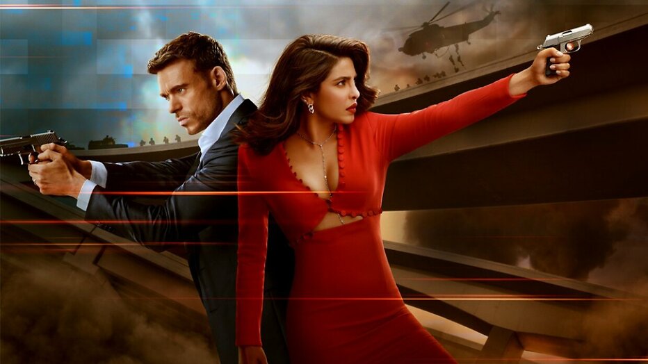 Priyanka Chopra Jonas en Richard Madden in Citadel