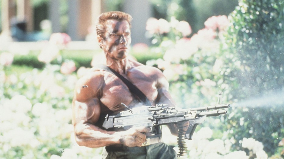 Arnold Schwarzenegger in Commando