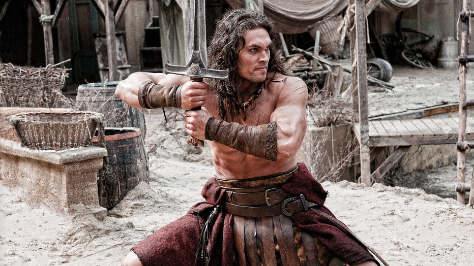 Jason Momoa in Conan the Barbarian