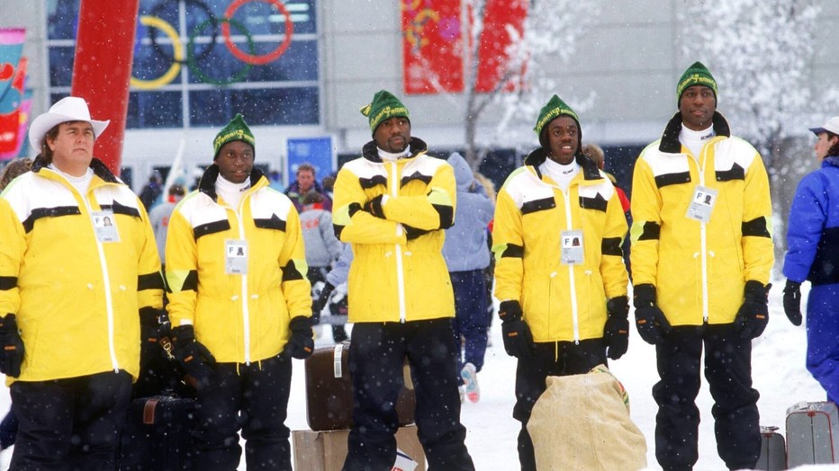 Malik Yoba, Leon Robinson, Rawle D. Lewis en Doug E. Doug in Cool Runnings